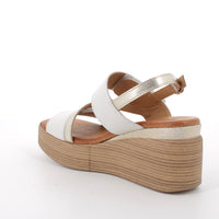 Women’s Platform Wedge Sandals White
