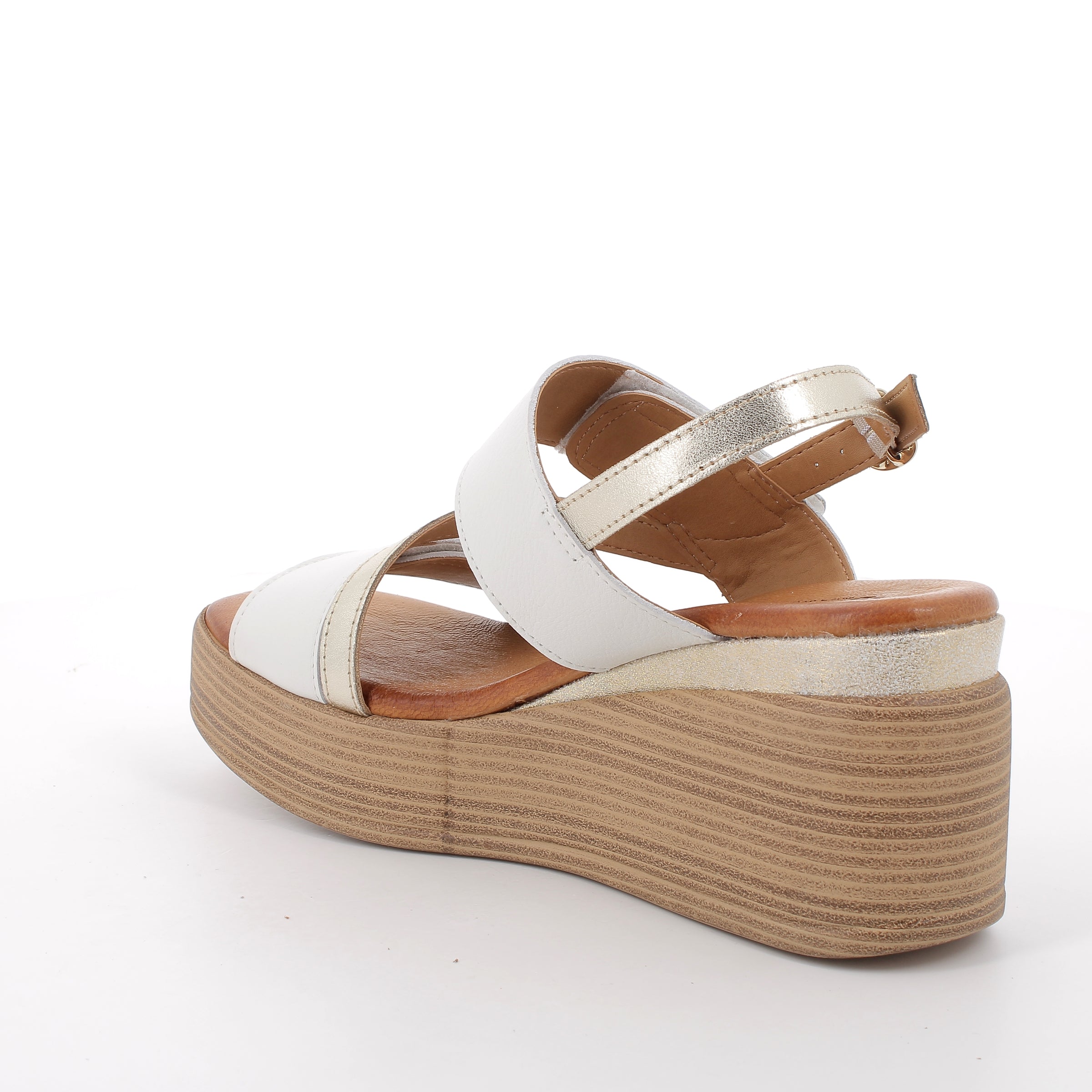 Women’s Platform Wedge Sandals White